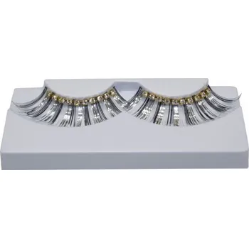 Umělé řasy Řasy Diamond stříbrno-zlaté