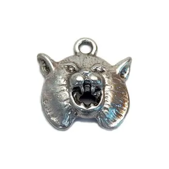 Přívěsek kočičí hlava 20x20mm