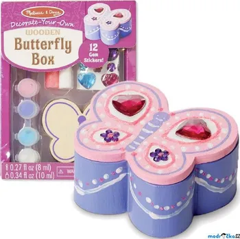 kreativní sada Kreativní sada - Dekorace, Šperkovnice motýl (M&amp;D)