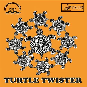 Der Materialspezialist - Turtle Twister Barva: Červená, Tloušťka houby: 1,3