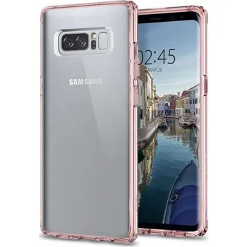 Pouzdro na mobilní telefon Spigen Ultra Hybrid pro Samsung Galaxy Note 8 růžové