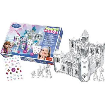 Puzzle Trefl Craft Castle Zámek Ledové království