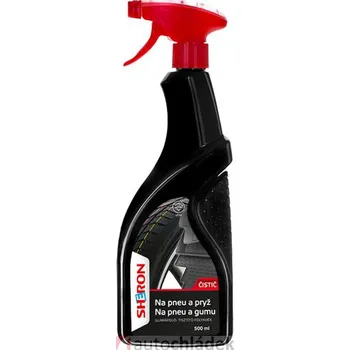 Čistič plastových dílů SHERON Čistič pneu a pryže s rozprašovačem 500 ml