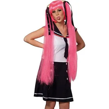 Karnevalová paruka Sailor Space Girl pink - karnevalová paruka