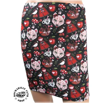 Dámská sukně Sukně dámská Liquor Brand Knitted Little Red - velikost M