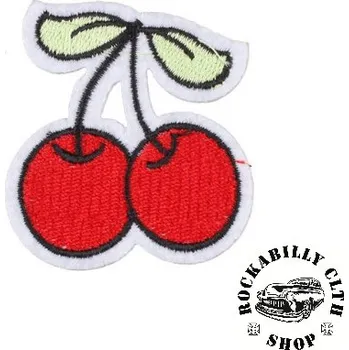 Nášivka Rocka Cherries Red