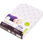 Träumeland Prostěradlo jersey Uni Rosa Sterne