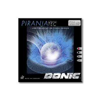 Raketový sport Donic - Piranja Formula TEC Barva: Červená, Tloušťka houby: OX