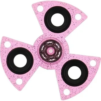 Gadget Fidget Spinner Glitter Ring Plast 