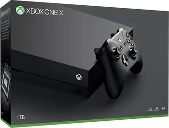 balení Microsoft Xbox one X