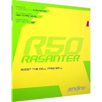 Raketový sport Andro - Rasanter R50 Barva: Černá, Tloušťka houby: max