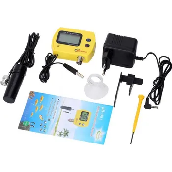 pH monitor s měřením teploty