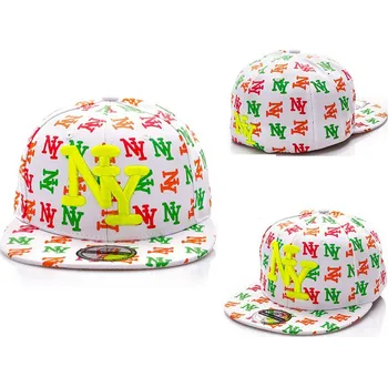 Kšiltovka Skate kšiltovka čepka barevná neon NY BARCLEYS AMERICAN CAP velikosti: S