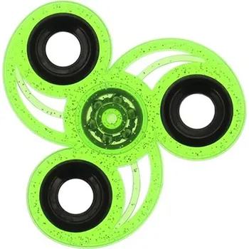 Fidget Spinner Glitter Vane Plast