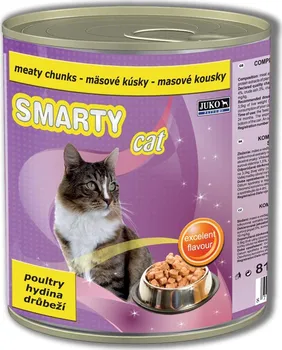 Krmivo pro kočku Smarty Cat Chunks drůbeží