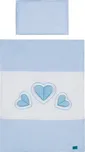 Belisima Tři srdce bílé/modré 5-dílné…