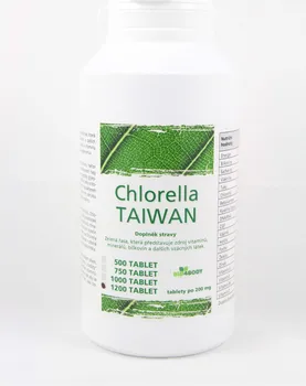 Přírodní produkt Naturgreen Chlorella Pyrenoidosa Taiwan 1200 tbl.