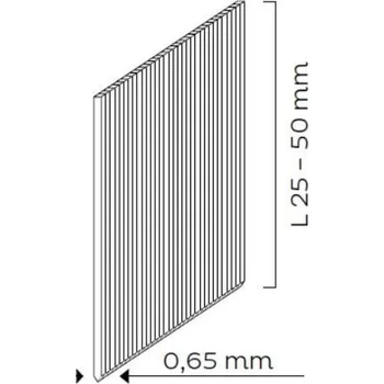 Sponkovačka KM REICH Hřebíky bez hlavičky PIN 40mm, 13000ks, KMR 10100226