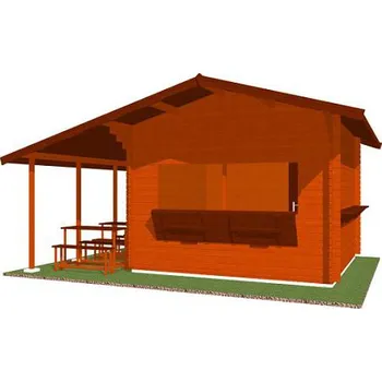 Zahradní domek stánek Multi 350x350 28 mm