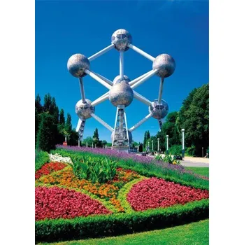 Puzzle Dino Atomium Brusel 1000 dílků