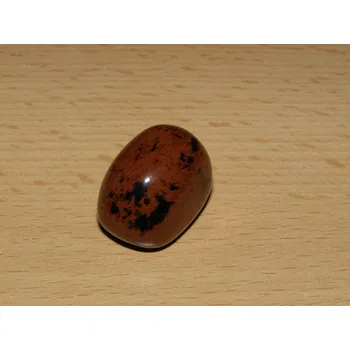 Drahý kámen Obsidián mahagonový - Tromlovaný kámen - kt126