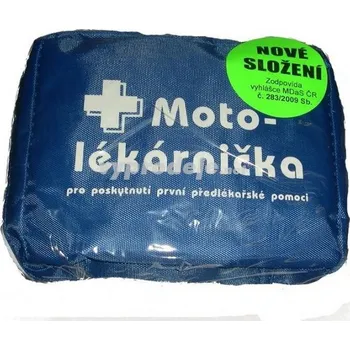 Autolékárnička Motolékárnička CZ - textilní - 11x8x4cm