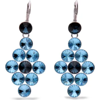 Náušnice Náušnice se Swarovski Elements Aqua