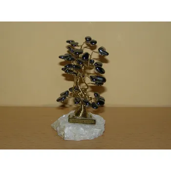 Drahý kámen Hematit - Stromeček štěstí menší - kss18