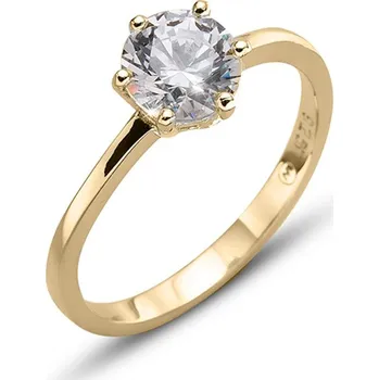Prsten Oliver Weber Brilliance Crystal Gold Plated 63222	