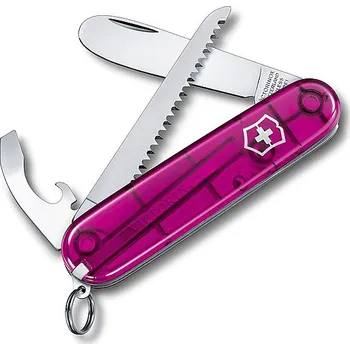 Multifunkční nůž Victorinox Můj první Victorinox s pilkou - růžový 0.2373.T5