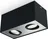 Philips Myliving Box 2xLED 4,5 W 2200-2700 K, černé
