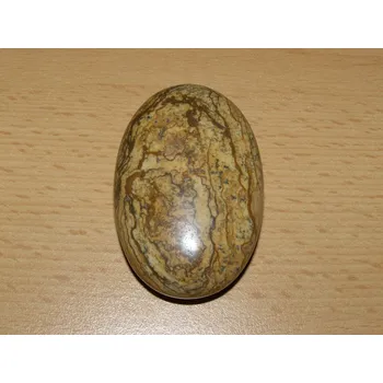Drahý kámen Jaspis obrázkový - Masážní kámen - mýdlo velké - kmv27