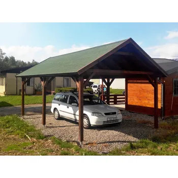 Přístřešek na auto Garážové stání Sedlo 300x500