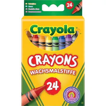 Pastelka Crayola dětské voskovky vypratelné 24 kusů
