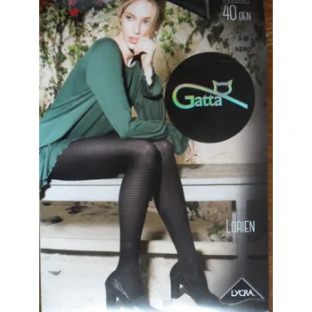 Dámské punčochy LORIEN 06 40den-punčochové kalhoty Gatta nero-černé