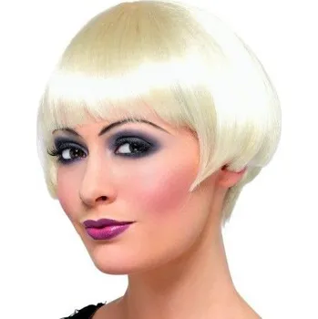 Karnevalová paruka Dámská paruka mikádo (20-tá léta) - Blond