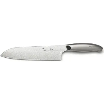 Kuchyňský nůž Iiza SANTOKU 180 Coreless 1310-S180