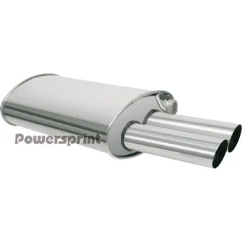 Tlumič výfuku Powersprint závodní nerezový koncový tlumič výfuku pro BMW E30 M3 2,3l