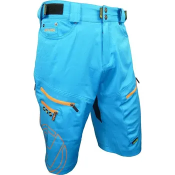 Cyklistické oblečení Pánské Cyklokraťasy HAVEN Navaho Slimfit blue/orange Velikost: XL