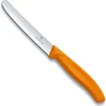 Zoubkovaný nůž na rajčata Victorinox Swiss Classic 11 cm, oranžový