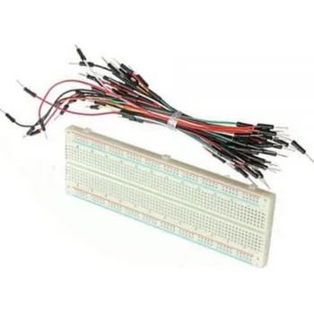 Vývojová deska Nepájivé pole 700 kontaktů + 65 kusů vodičů