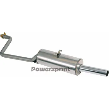 Tlumič výfuku Powersprint závodní nerezový koncový tlumič výfuku sk. N pro VW Polo C/Coupé/GT