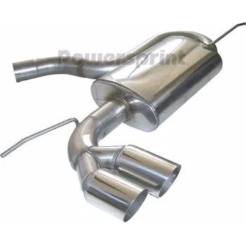 Tlumič výfuku Powersprint závodní nerezový koncový tlumič výfuku pro VW Golf V Turbo, edice 30, r.v. od 2005-
