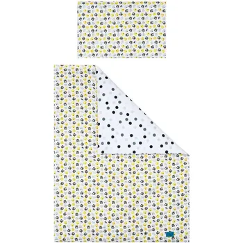 Povlečení Belisima Koťátka 5-dílné žluté 100 x 135, 40 x 60 cm