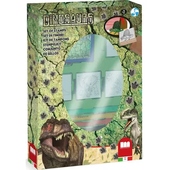 Dětské razítko Hm Studio Razítka Dino 4 ks