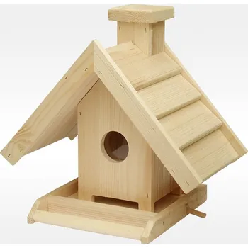 Krmítko pro ptáka Forestina dřevěné č. 9 přírodní