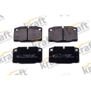 Brzdový systém Sada brzdových destiček, kotoučová brzda KRAFT AUTOMOTIVE 6001500