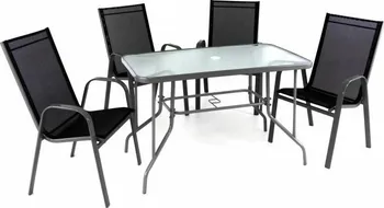 Zahradní sestava Garthen 40751 stůl + 4 židle