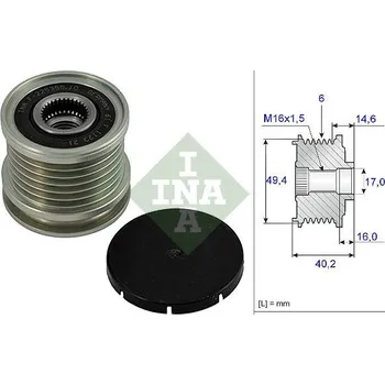Předstihová spojka INA 535 0001 10