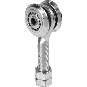 Nábytkové kování 2 SCF - vozík dvoukolový, kuličkový pro posuvné závěsné dveře, vrata a světlolamy